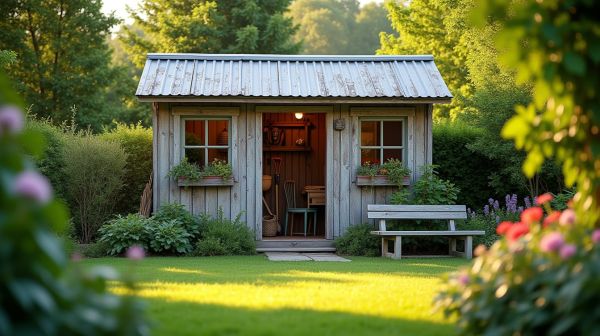Choisissez l'abri de jardin adapté à vos besoins et budget