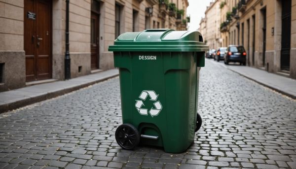 La poubelle moderne : design et écologie réunis !
