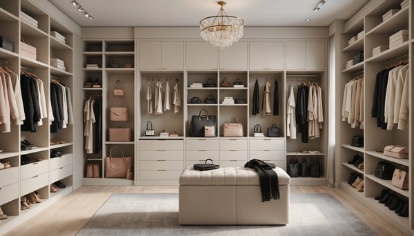 Optimisez votre dressing avec le système de rangement sac à main