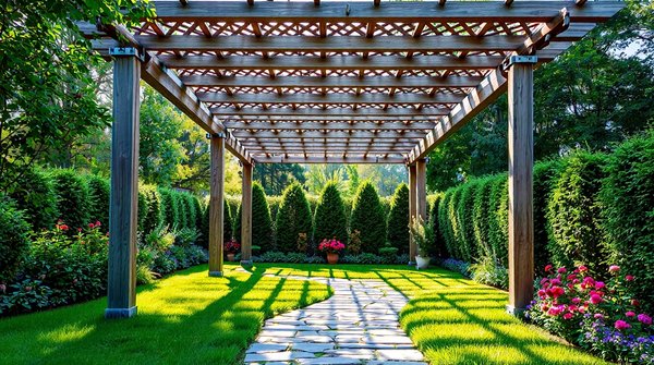 Aménagez votre extérieur avec une pergola 3x3 élégante